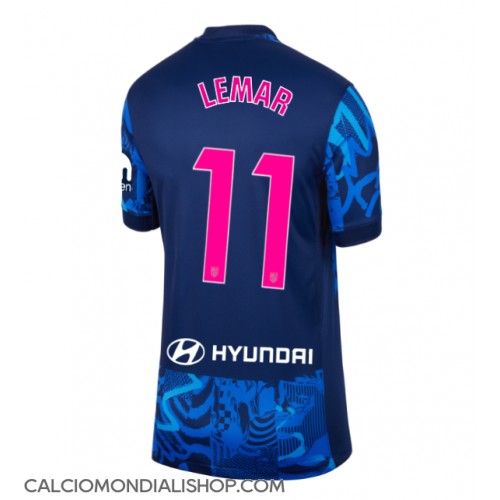 Maglie da calcio Atletico Madrid Thomas Lemar #11 Terza Maglia Femminile 2024-25 Manica Corta